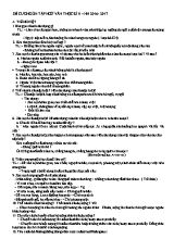 Đề cương ôn tập học kỳ 2 môn Ngữ văn 7 - Năm học 2016-2017